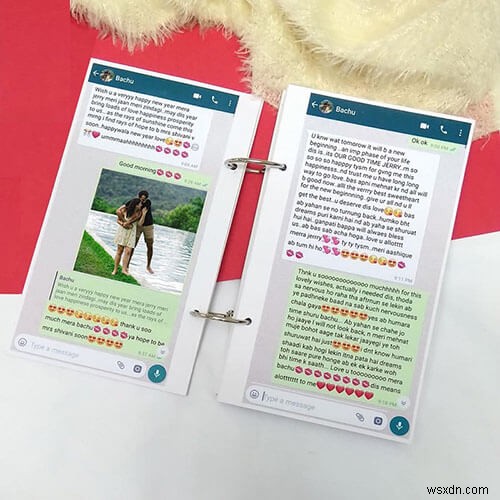 How to take a WhatsApp Book by Yourself