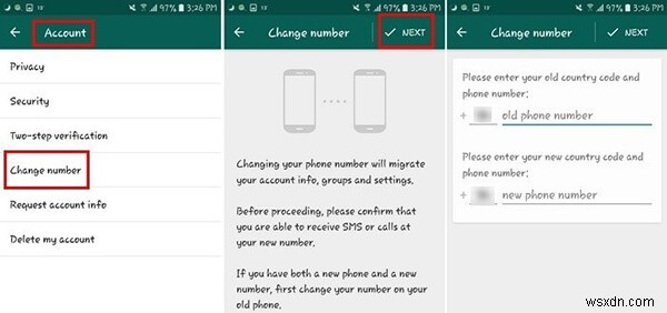 How to Change WhatsApp Number with Keeping Chat History