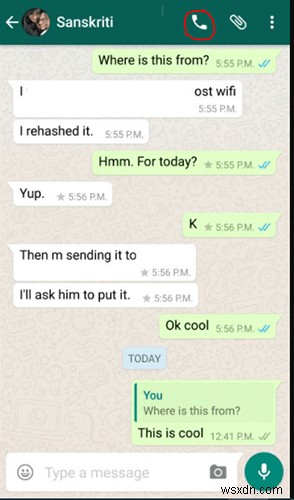 How to do a Video Call on WhatsApp?