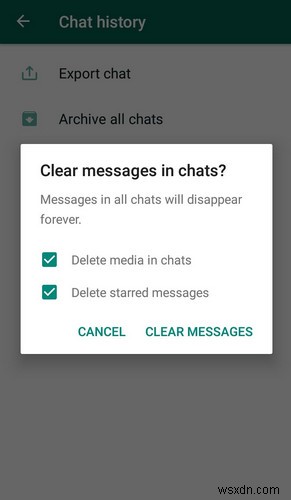 WhatsApp Clear Chat vs Delete Chat: Whats the Difference?