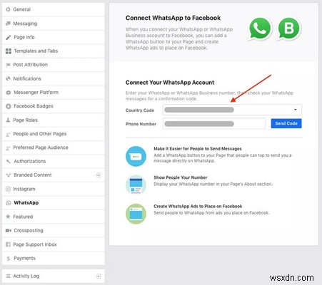 How to Add a WhatsApp Business Number on the Facebook Page