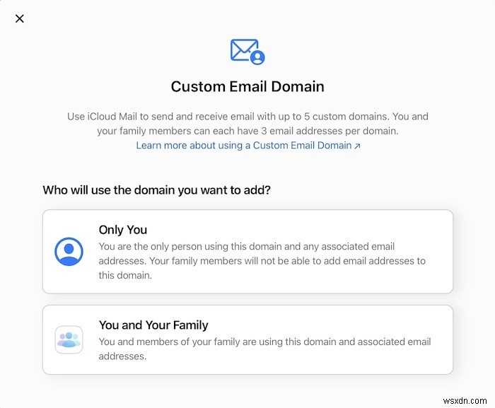 How to Use a Custom Email Domain with iCloud Mail