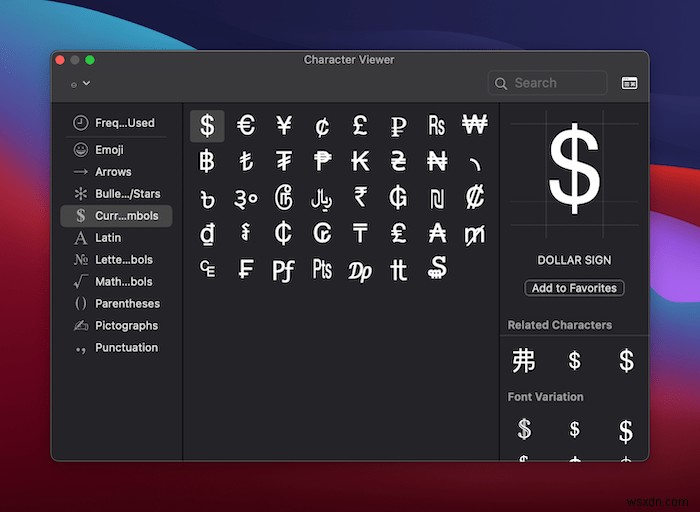 How to Type Euro, Cent, Yen and Other Currency Symbols on Your Mac