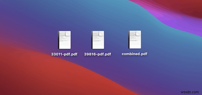 How to Combine Scanned Documents into PDF on macOS