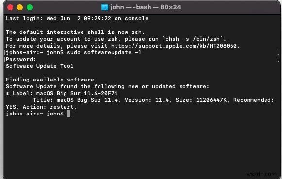 How to Update Your Mac Using Terminal