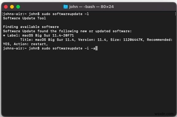 How to Update Your Mac Using Terminal