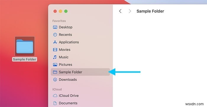 How to Bookmark a Folder in Finder on Mac