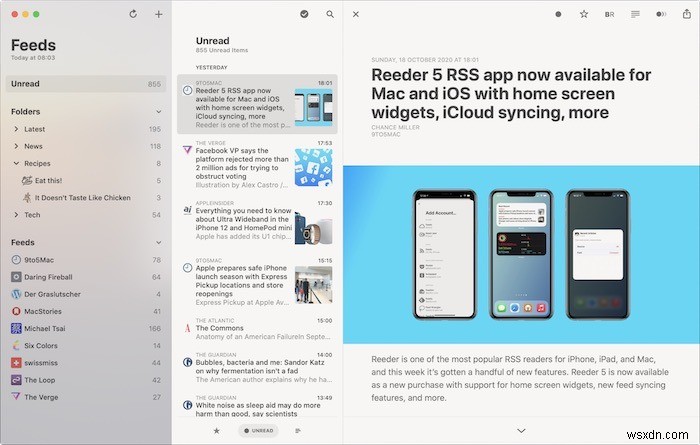 5 of the Best RSS Reader Apps for macOS