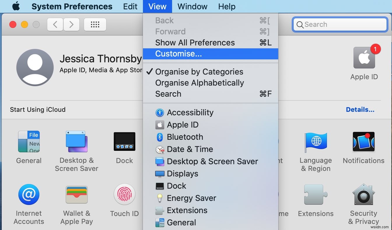 How to Remove and Organize the Preference Panes in Mac