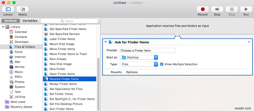 How to Automate Repetitive macOS Tasks with Automator