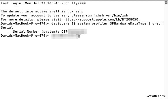 Six Ways to Check Your Mac or Macbook Serial Number