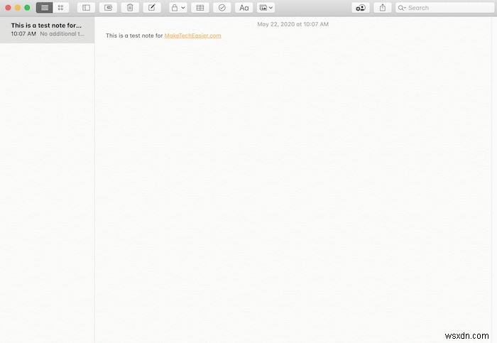 How to Get Started with macOS Notes App
