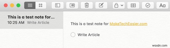How to Get Started with macOS Notes App
