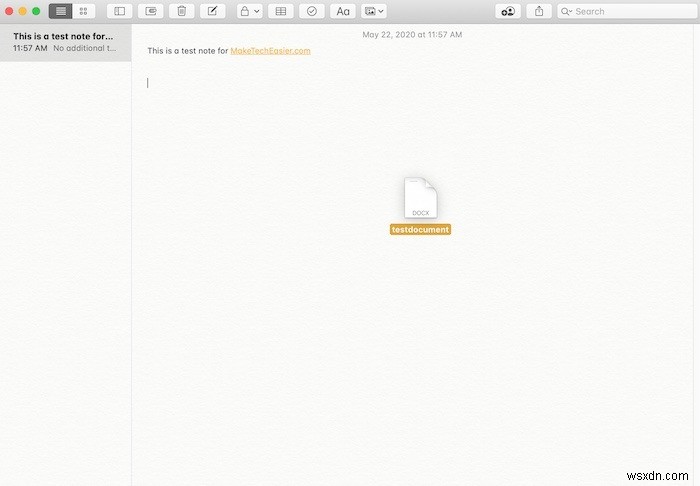 How to Get Started with macOS Notes App