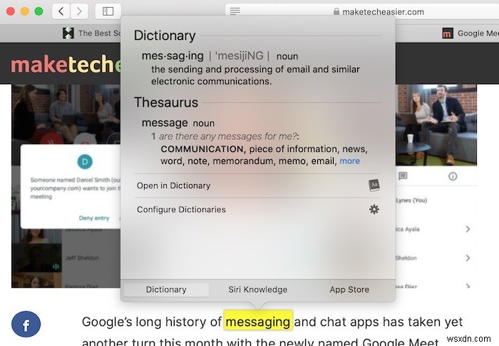 Fastest Ways to Look Up Word Definitions on Mac