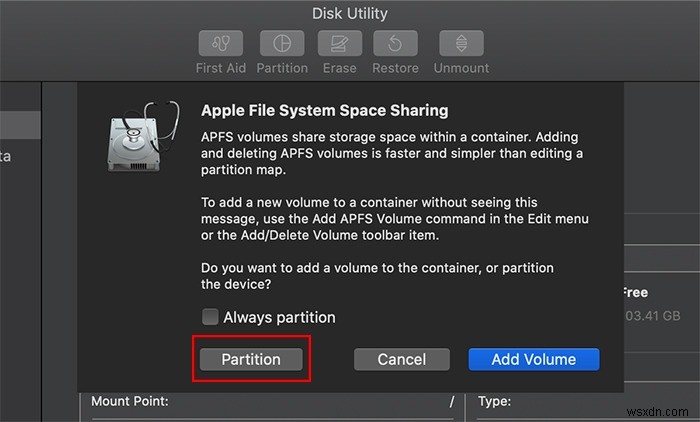 How to Partition a Drive in macOS