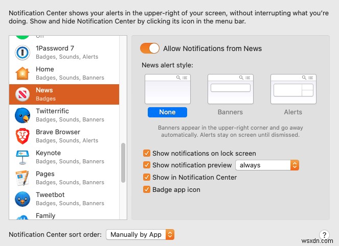 How to Manage Notifications on Your Mac