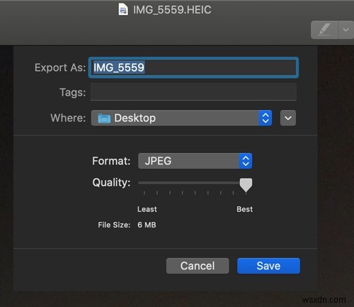 How to Convert HEIC Files to JPG Using Preview on Mac