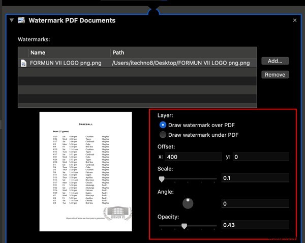How to Watermark PDF Pages Using Quick Actions in macOS