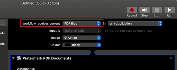 How to Watermark PDF Pages Using Quick Actions in macOS