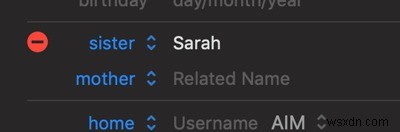 How to Add a Relationship to a Contact on Your Mac