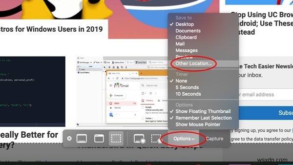 How to Change the Default Screenshot Save Location on Your Mac