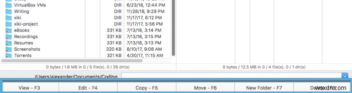 Commander One: a Finder Replacement for macOS