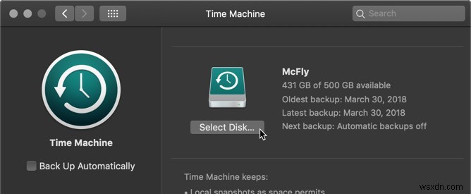 How to Set Up Time Machine to Use Multiple Drives for Backup in Mac