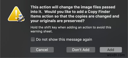 Creating and Using Quick Actions in macOS Mojave