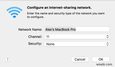 How to Create a Wi-Fi Hotspot in macOS