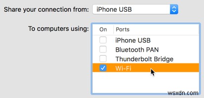 How to Create a Wi-Fi Hotspot in macOS