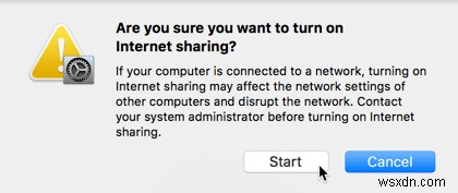 How to Create a Wi-Fi Hotspot in macOS