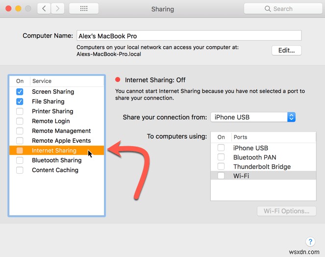 How to Create a Wi-Fi Hotspot in macOS