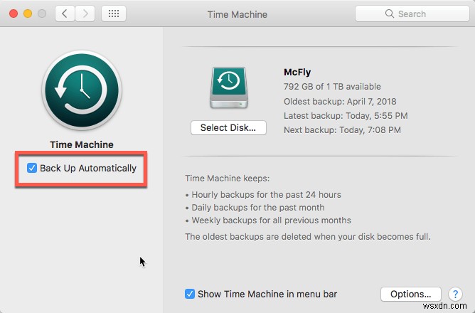 Fix Common Problems with macOS Time Machine