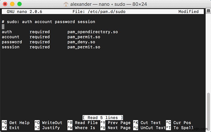 How to Use Touch ID to Authenticate Sudo Commands on a Mac