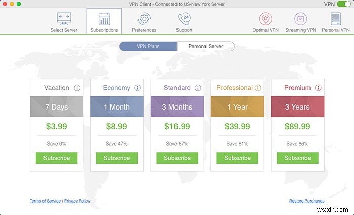 Encrypt Your Internet Traffic with VPN Client for macOS
