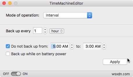 How to Modify the Time Machine Backup Schedule for Mac