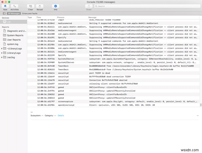 How to Make Use of Console Messages to Troubleshoot Your Mac