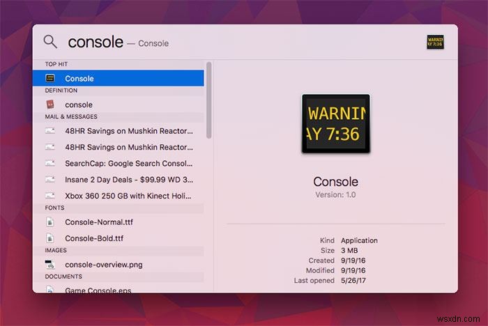 How to Make Use of Console Messages to Troubleshoot Your Mac