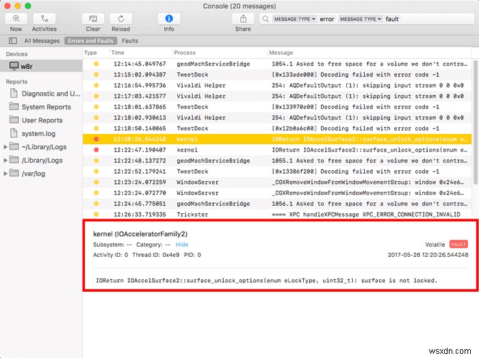 How to Make Use of Console Messages to Troubleshoot Your Mac