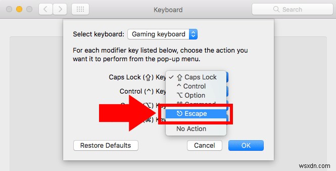 How to Remap the Caps Lock Key as Esc in macOS Sierra [Quick Tips]