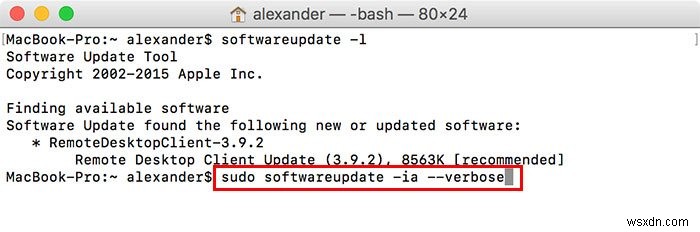 How to Update Apps using Terminal on a Mac