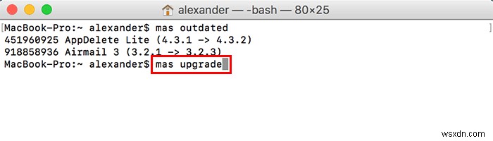 How to Update Apps using Terminal on a Mac