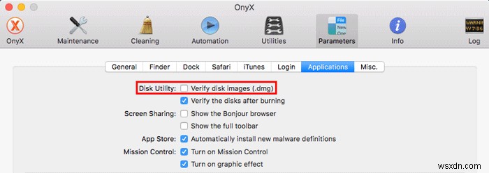 Adjust Hidden Mac Preferences with Onyx