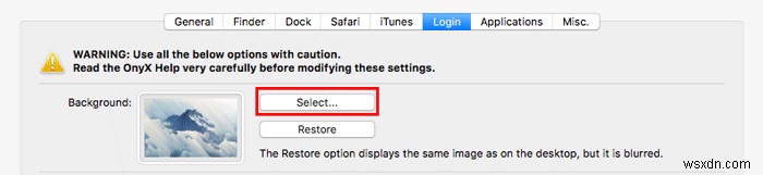 Adjust Hidden Mac Preferences with Onyx
