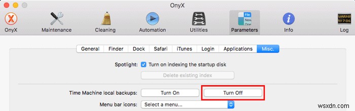 Adjust Hidden Mac Preferences with Onyx