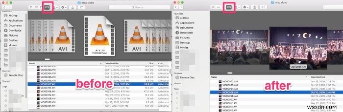 Preview Videos With Quicklook in Mac’s Finder