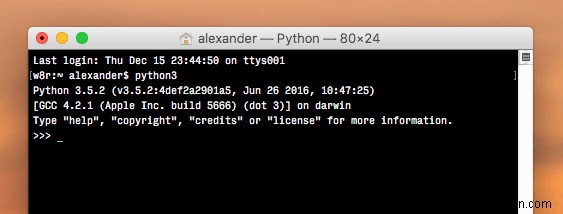 Upgrading and Using Python 3 on a Mac