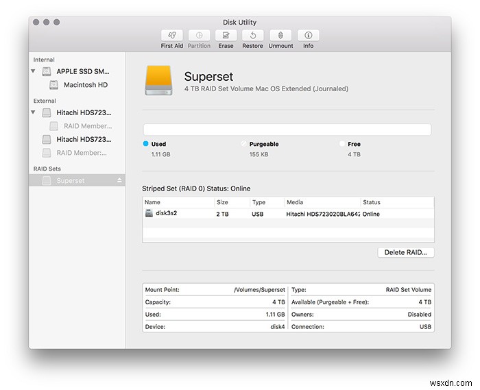 How to Set Up RAID in macOS Sierra