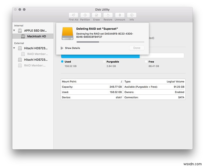 How to Set Up RAID in macOS Sierra